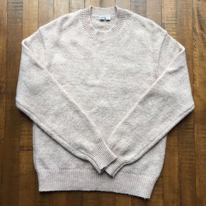 Wool Mock Neck Sweater